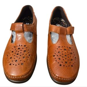 SAS Willow T Strap Mary Jane Leather Comfort Shoes